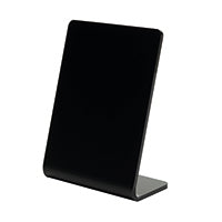Deflecto Display Sign A7 Ptrt Blk