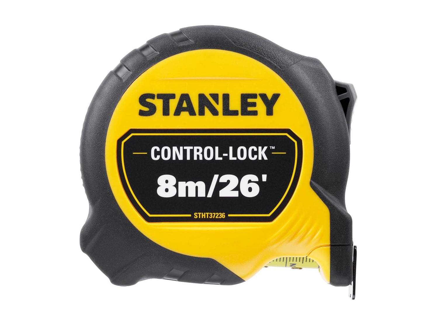 Stanley Control Lock Tape Measure 8m 25mm Heavy Duty Pocket Tape