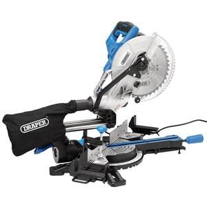 Draper 255MM SLIDING MTRE SAW 1800W 90170 90170 Sliding Compound Mitre Saw, 255mm, 1800W