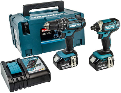 Makita DLX2131TJ 18V Li-ion LXT 2 Piece Combo Kit DHP482Z DTD152Z