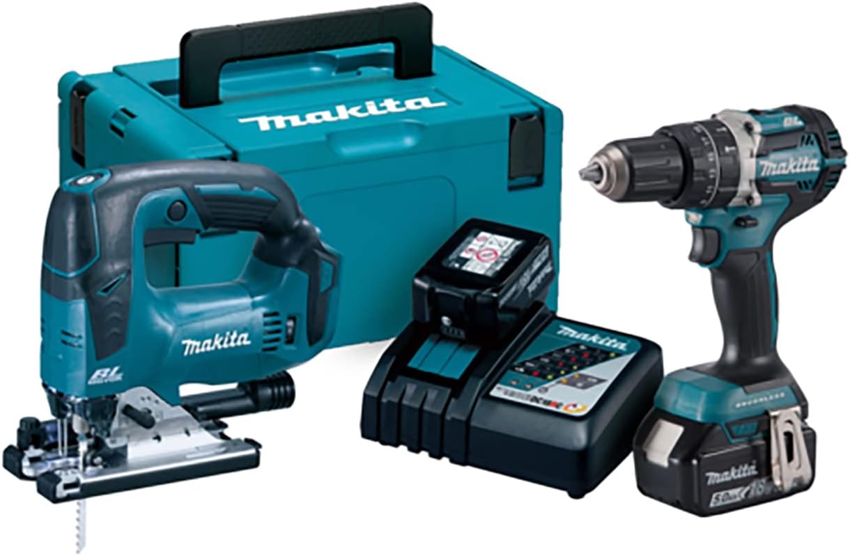 Makita DLX2202TJ1 18V Li-ion LXT 2 Piece Combo Kit Supplied in a Makpac Case