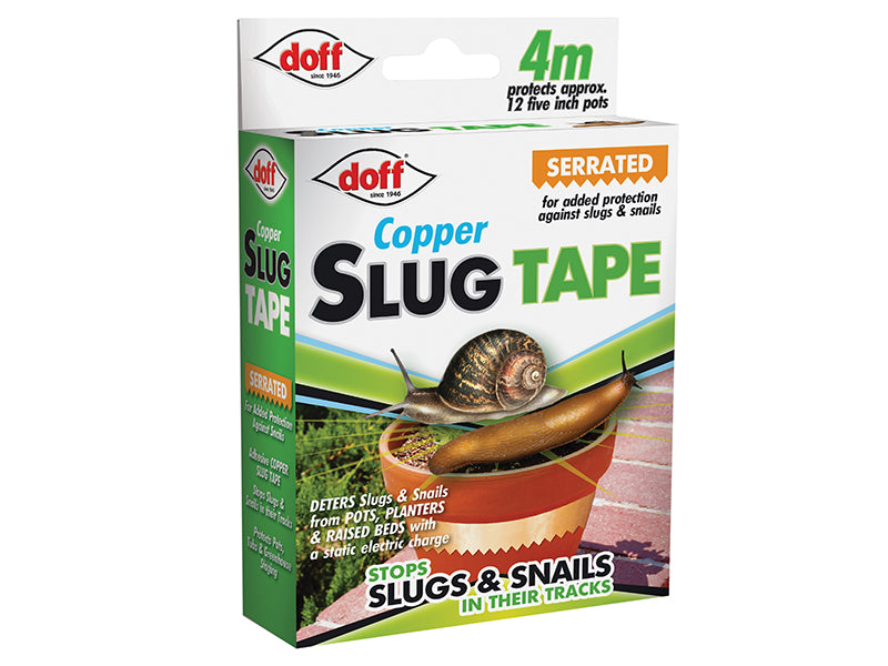 DOFF DP1020 Slug & Snail Adhesive Copper Tape 4m