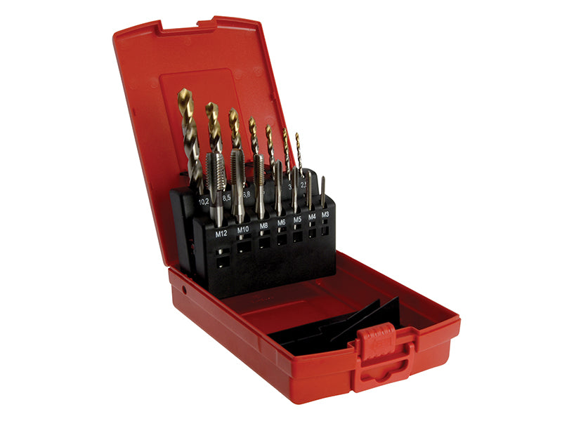 Dormer L115101 A002 Drills & E500 HSS MC Tap Set