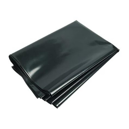 Damp Proof Membrane Black Polythene Sheeting Roll DPM Visqueen 4m Wide 300MU