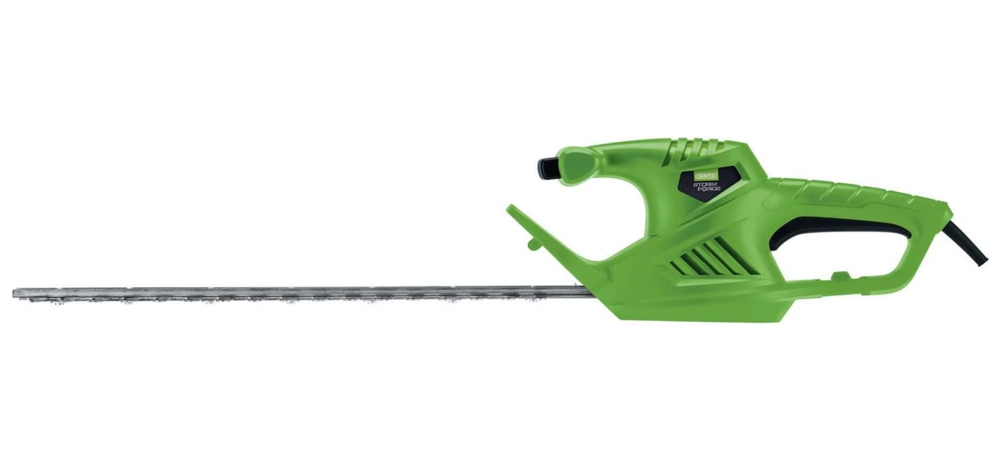 DRAPER 03704 500W 450mm Electric Hedge Trimmer 230V | 6m Power Cable