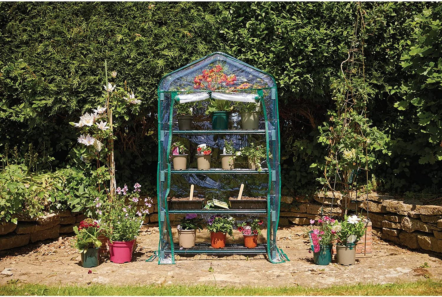 Draper 4 TIER MINI GREENHOUSE 09972 4-Tier Greenhouse