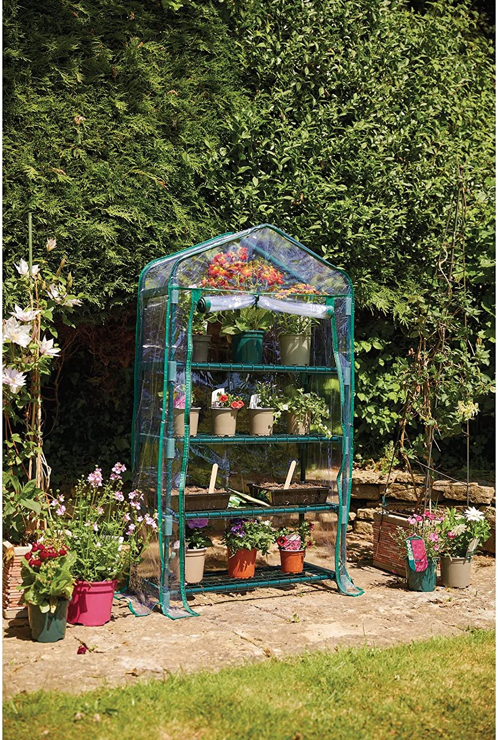 Draper 4 TIER MINI GREENHOUSE 09972 4-Tier Greenhouse