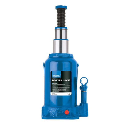 Draper 12 TONNE HIGH LIFT BOTTLE JACK 13126 High Lift Hydraulic Bottle Jacks