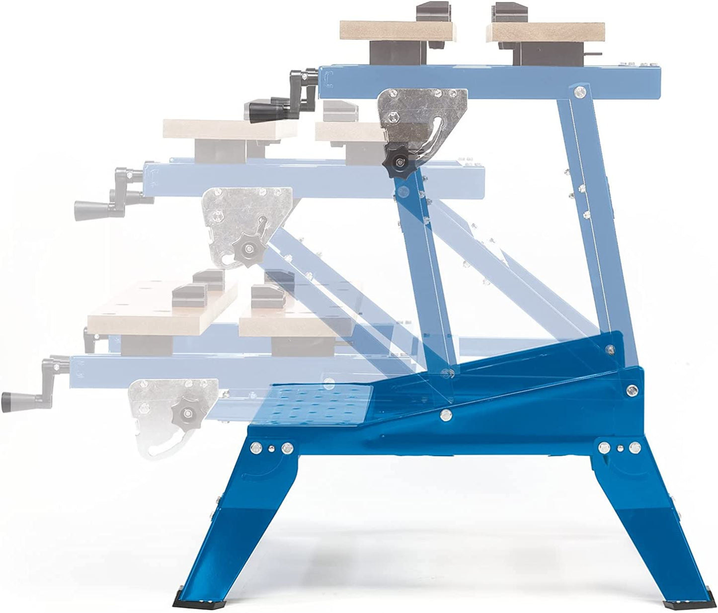 DRAPER 38121 - Twin Height Heavy Duty Fold Down Work Bemch, 650MM