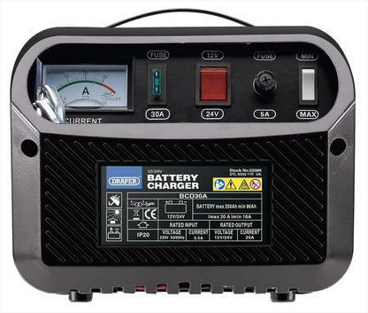Draper 16-20AMP 12/24V BATTERY CHARGR 52985 52985 12/24V Battery Charger, 16 - 20A
