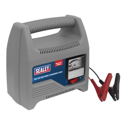 SEALEY - DSBC6 Battery Charger 12V 6A 230V