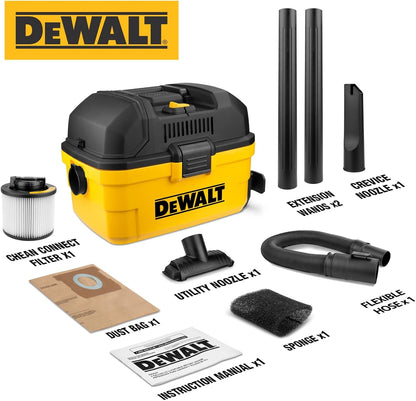 DEWALT DXV15TA 15L Wet & Dry Toolbox Vacuum