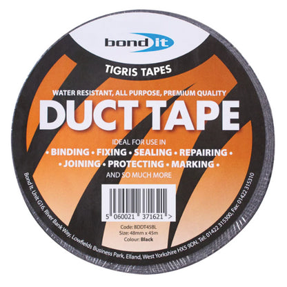 Bond It Duct Tape Heavy Duty Waterproof Adhesive Repair Tape 48mm x 50m