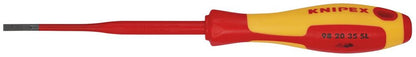Draper 3.5MM SLIMLINE SLOTTED SCREWDR 72380 72380 VDE Insulated Slotted Screwdrivers - Slim