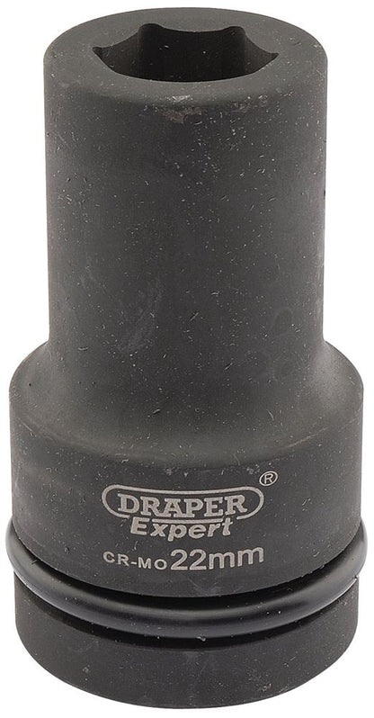 Draper 22MM IMP.DEEP SCKET 1DR 05137 HI-TORQÂ® Metric Deep Impact Sockets, 1" Sq. Dr.