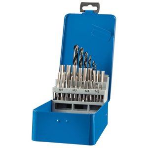 40891 Draper Metric Tap and HSS Drill Set (28 Piece) TDS-28 Drill Bit Set Drill Bit Sets Professional Trade DIY Workshop Garage Use