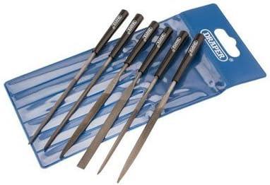 Draper 6 PC NEEDLE FILE SET 82577 Needle File Set, 140mm (6 Piece)