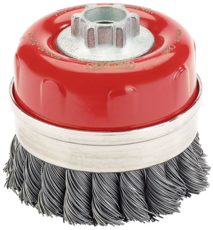 Draper TWIST WIRE CUP BRUSH - 80MM 52632 52632 Twist Knot Wire Cup Brushes