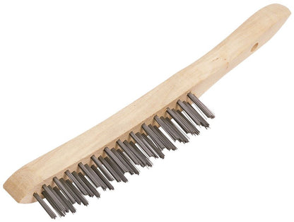 Draper WIRE SCRATCH BRUSH 3 ROW 31569 Wire Scratch Brushes, 290mm