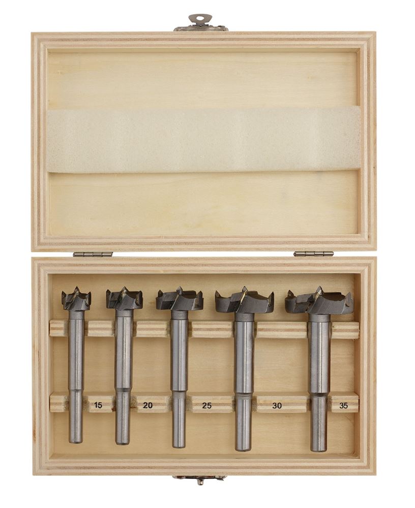 Draper FORSTNER BIT SET - 5PCS 08928 Forstner Drill Bit Set (5 Piece)