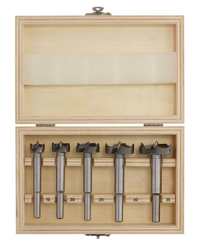 Draper FORSTNER BIT SET - 5PCS 08928 Forstner Drill Bit Set (5 Piece)