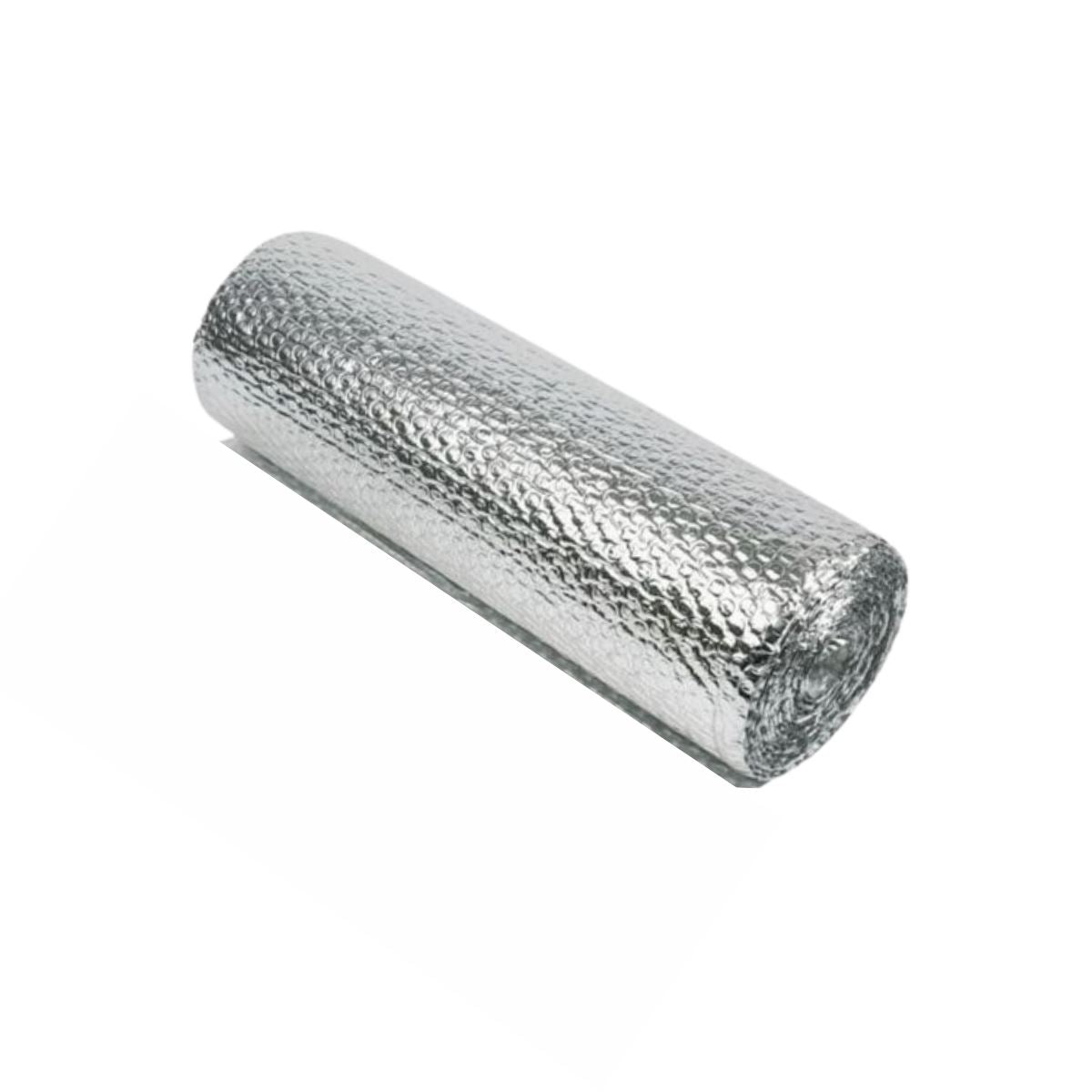 Yuzet Silver Multi-purpose Double Aluminium Bubble Insulation Foil Loft Wall Caravan Attic Garage Roof 0.6m & 1.2m Wide
