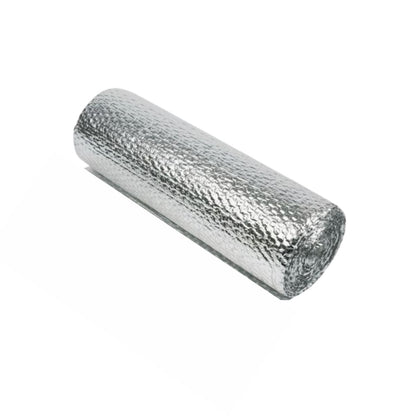 Yuzet Silver Multi-purpose Double Aluminium Bubble Insulation Foil Loft Wall Caravan Attic Garage Roof 0.6m & 1.2m Wide