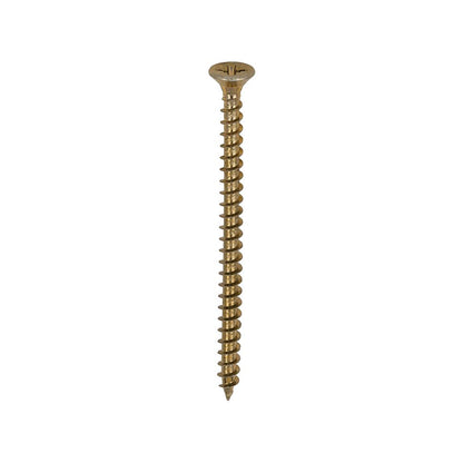 TIMCO Solo Woodscrew PZ2 CSK ZYP 4.0 x 60 Gold Pack 200