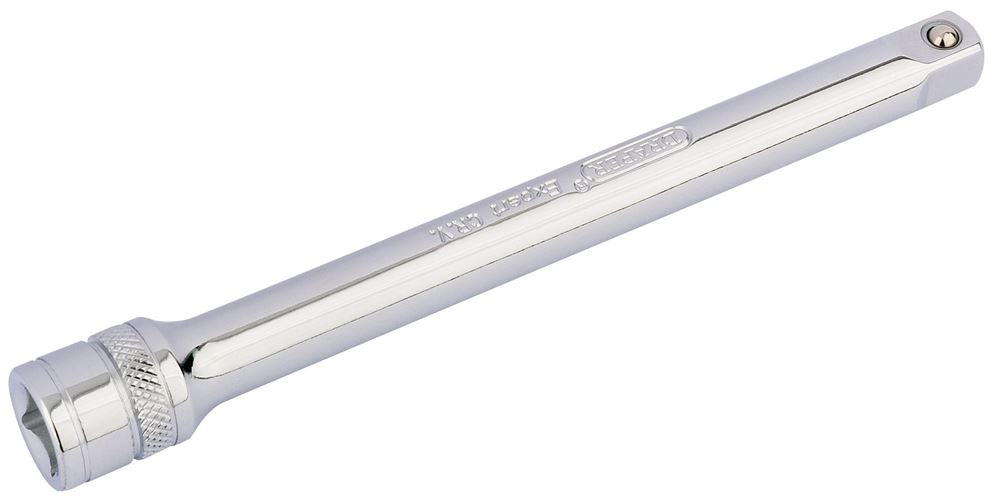 Draper 150MM EXT.BAR 3/8DR-PCKD 16726 3/8" Sq. Dr. Extension Bars (Polished Chrome)