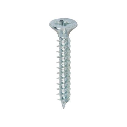 TIMCO Twin Woodscrew PZ2 CSK Zinc 7 x 1 Silver Pack 200