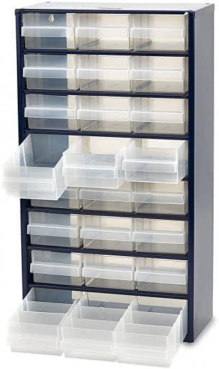 Raaco 137409 1224-02 Metal Cabinet 24 Drawer