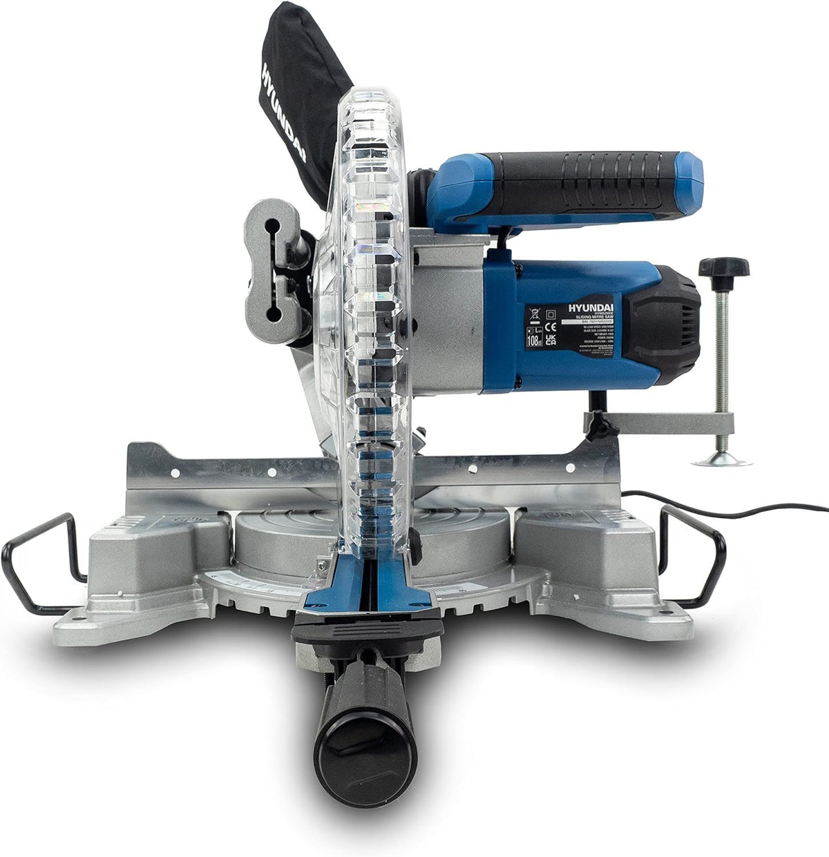 Hyundai HYMS2000E Electric Mitre Saw 2000W 230V 255mm Chop Saw Sliding Saw Woodworking Chop Saw