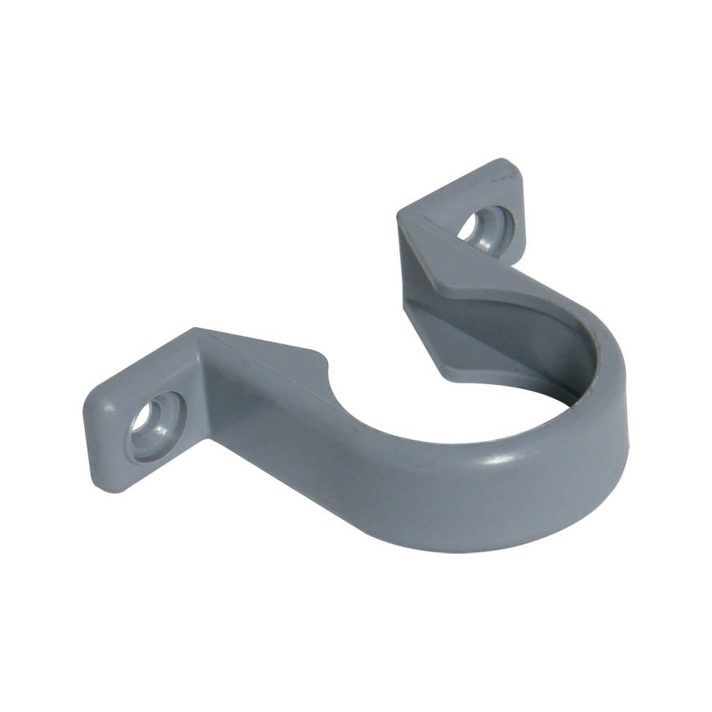 FLOPLAST PUSHFIT PIPE CLIP; 40MM WASTE GRY
