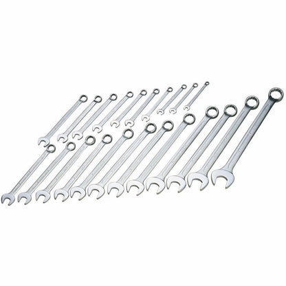 Draper 8-32MM COMBI-SPANNER SET 03115 Long Metric Combination Spanner Set (22 Piece)