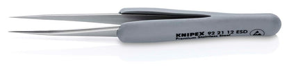 Draper RUBBER TWEEZERS ESD S/STEEL 13196 13196 ESD Precision Tweezers with rubber handles ESD