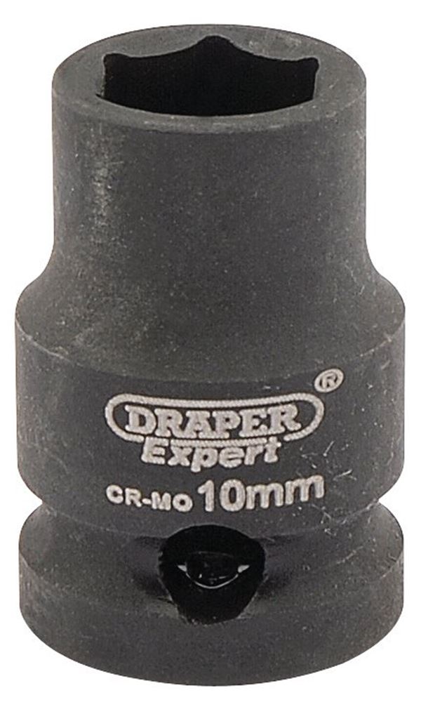 Draper 10MM IMPACT SOCKET 3/8DR 06869 3/8" Sq. Dr. Draper Expert HI-TORQÂ® Metric Impact Sockets