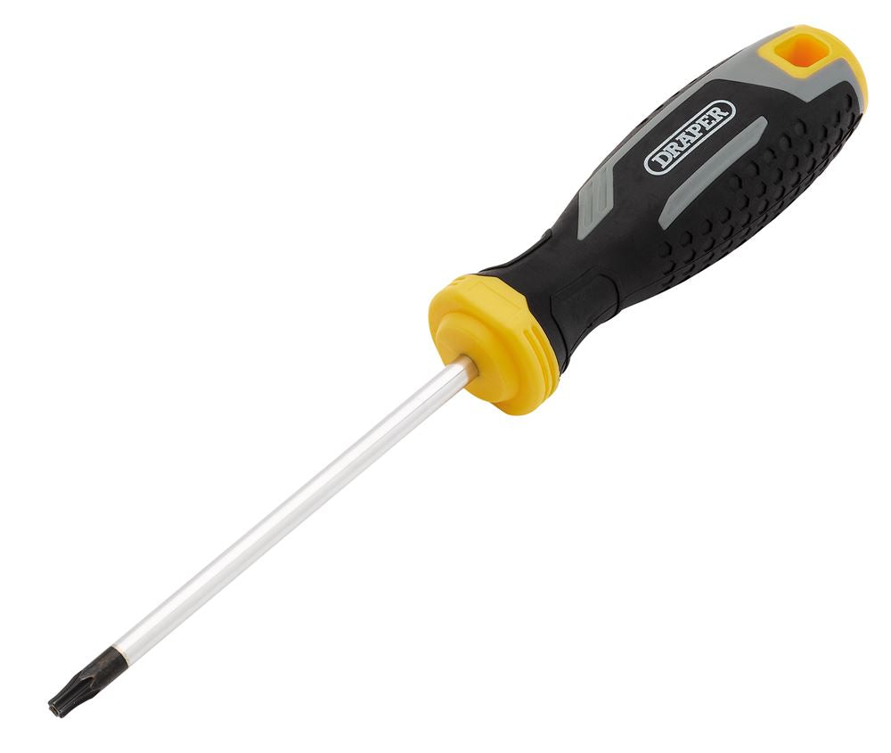Draper T20HX100MM TAMPER-RESISTANT TX Tamperproof Soft Grip Screwdrivers
