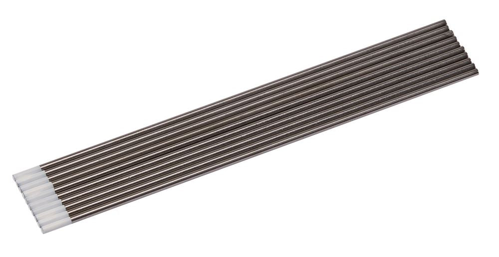 15933 Draper Zirconiated Tungsten Electrodes, 2.4 x 150mm (Pack of 10) W630/10/2.4 Welding Accessories Professional Trade DIY Workshop Garage Use
