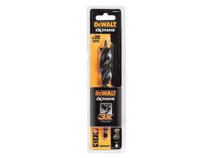 DeWalt Power Tools Extreme Tri-Flute Spade Bit 18 x 152mm