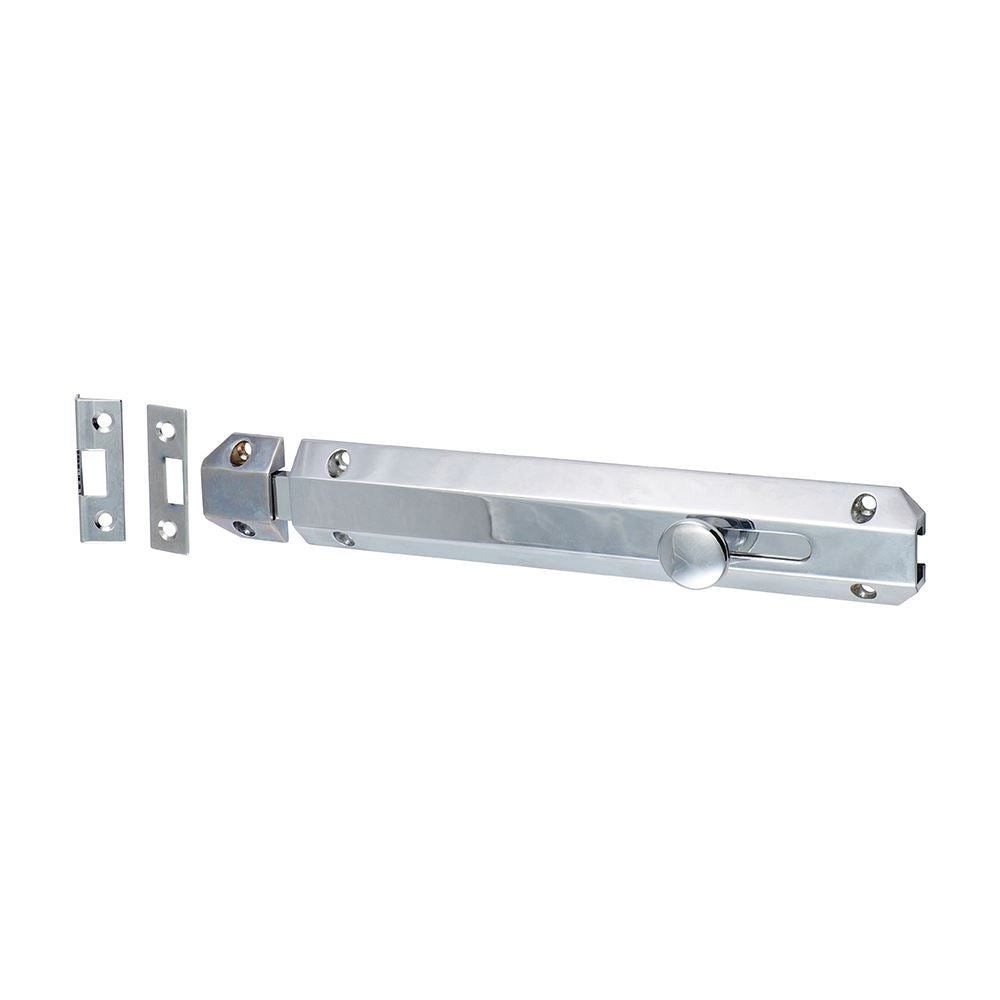 TIMCO Architectural Bolt Pol. Chrome 210 x 35mm Pack 1