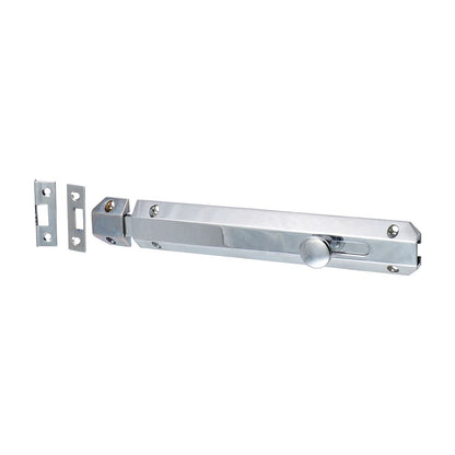 TIMCO Architectural Bolt Pol. Chrome 210 x 35mm Pack 1