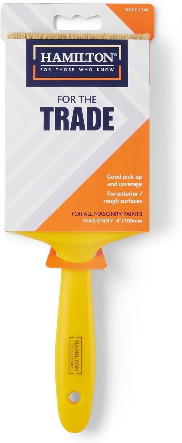 For The Trade 4" Masonry Brush | Decorating Tools, Paint Brushes, Rollers & Accessories