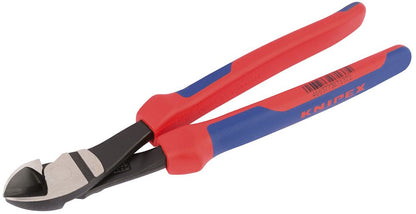 Draper HIGH LEV. CENTRE CUTTERS 250MM 34605 High Leverage Diagonal Side Cutters with 12Â° Angled Head