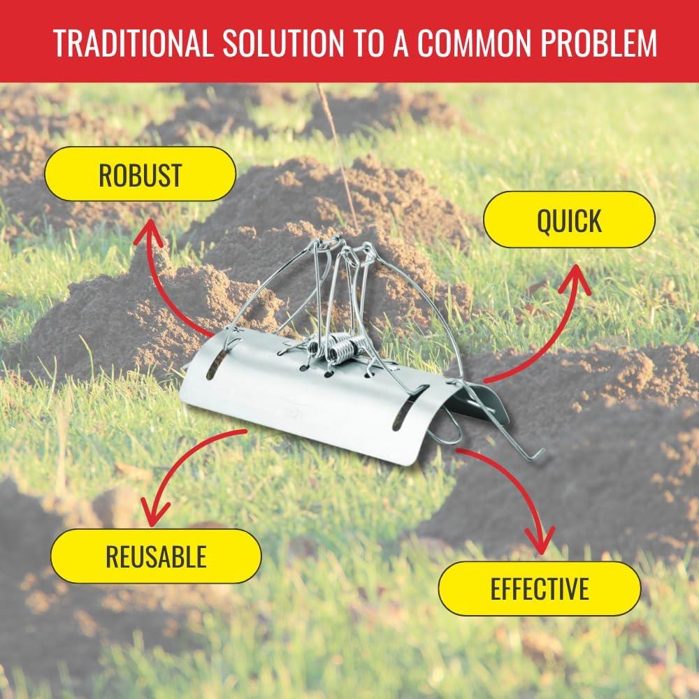 Pest Stop Tunnel Mole Trap