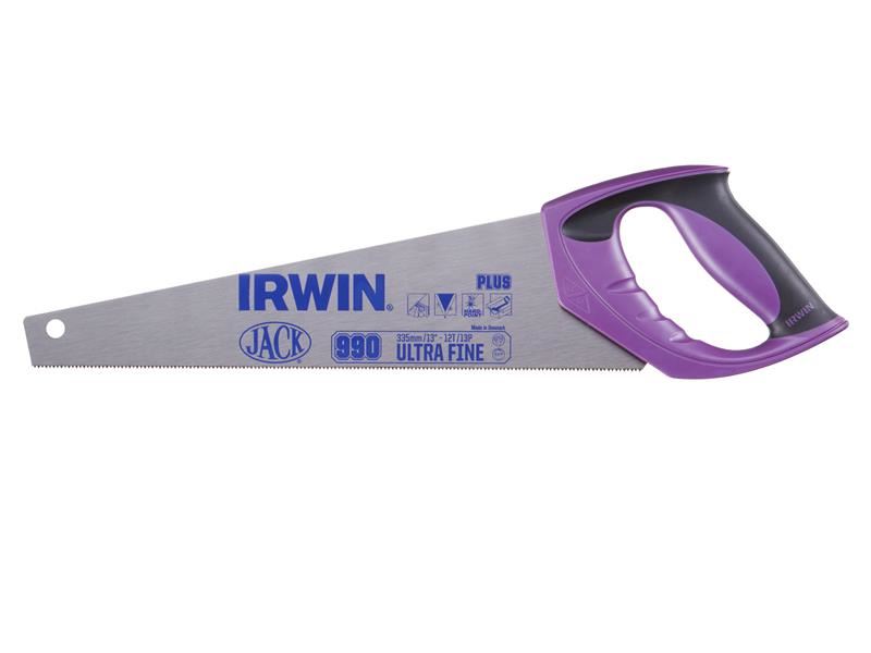 Irwin 10503632 990UHP Fine Junior / Toolbox Handsaw Soft-Grip 335mm (13in) 12 TPI