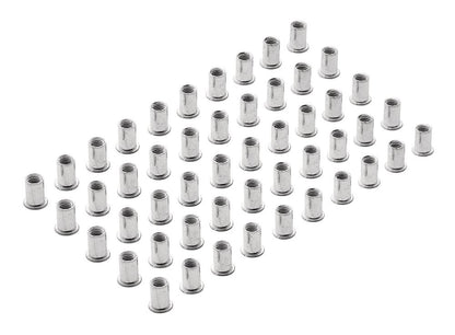 Draper THREADED INSERT RIVNUT M10X50 04056 Zinc Plated Threaded Insert Rivet Nuts