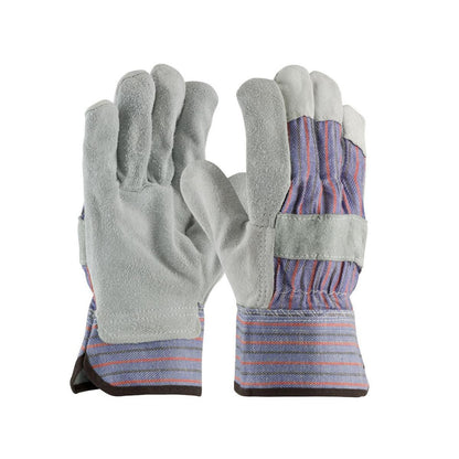 Yuzet Premium Leather Rigger Gloves Work Gardening Safety Durable Grip Gloves