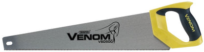 Draper VENOM 500MM 12PPI HP HAND SAW 82195 82195 Second Fix Double Ground Handsaws