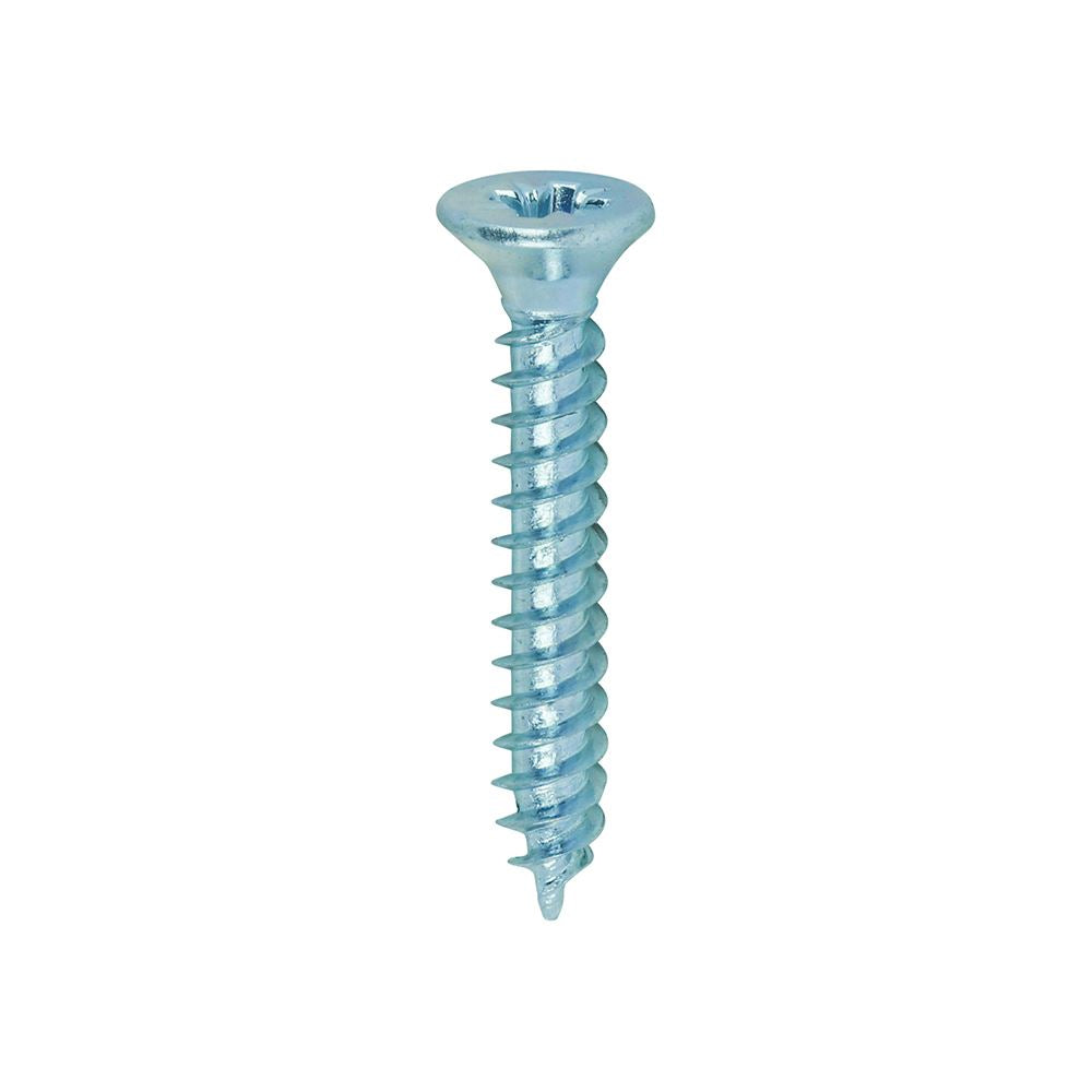 TIMCO Twin Woodscrew PZ1 CSK Zinc 4 x 3/4 Silver Pack 200