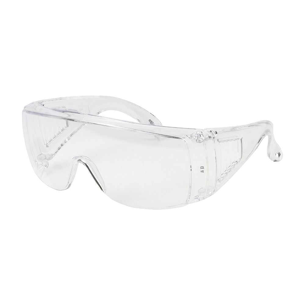 TIMCO Overspecs Safety Glasses One Size Clear Pack 1